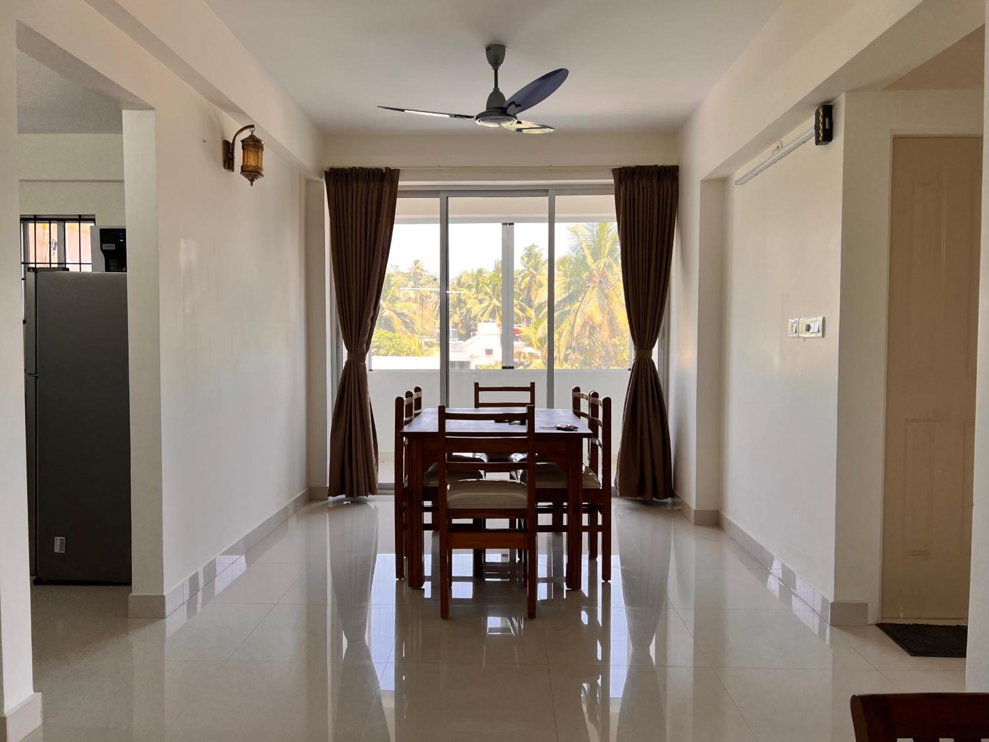 Nirvana Stay, Spacious Fully Furnished 2bhk In Mangalore, Full Ac Apartment